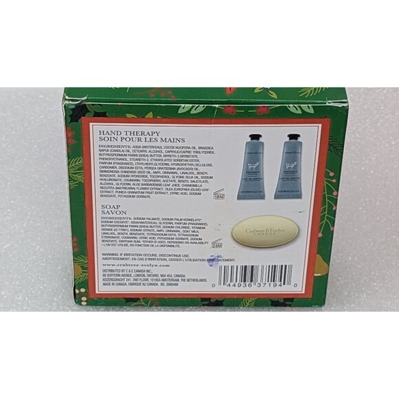 Crabtree & Evelyn Goatmilk Moisture Essentials Trio Hand Therapy & Soap Gift Set - Picture 2 of 2